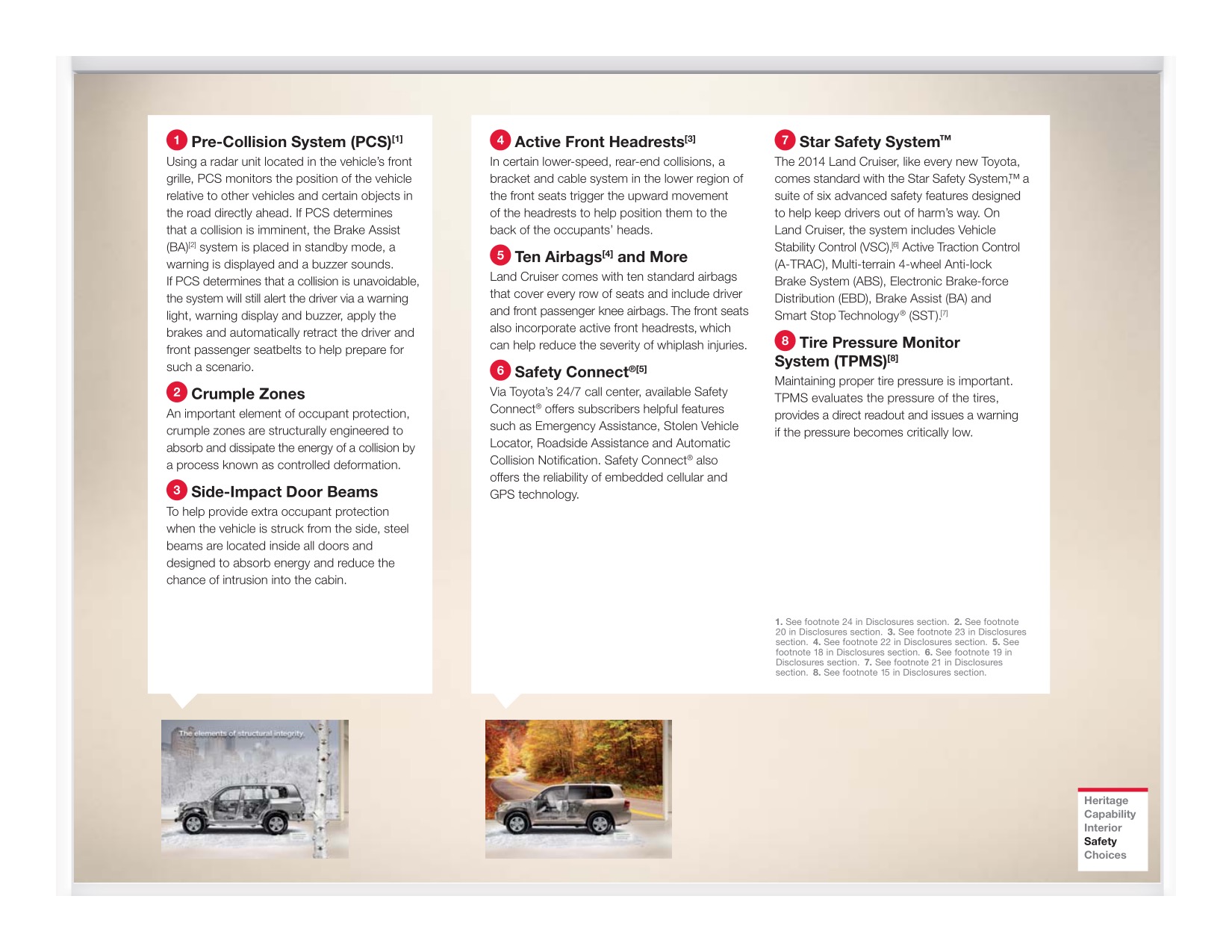 2014 Toyota Land Cruiser Brochure Page 12